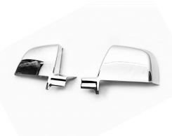 Chrome lining for mirrors Fiat Doblo 2015-… abs plastic + chrome фото 0