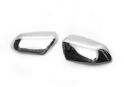 Covers for mirrors Skoda Octavia A5 2005-2010 stainless steel фото 0