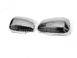 Covers for mirrors Toyota Hilux 2006-2012 stainless steel фото 0