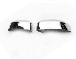 Хромированные накладки на зеркала Ford Focus III 2011-2018 abs хром фото 0