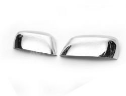 Хромированные накладки на зеркала Nissan Pathfinder под повторитель abs хром фото 0