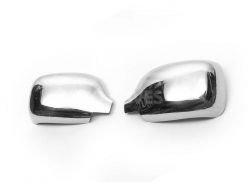 Covers for mirrors Renault Kangoo 2003-2007 stainless steel фото 0