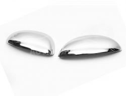 Covers for mirrors Nissan Juke 2010-2014 stainless steel фото 0