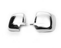 Накладки на дзеркала Citroen Nemo, Peugeot Bipper - тип: нержавійка фото 0