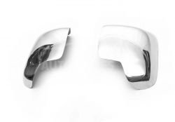 Covers for mirrors Citroen Nemo, Peugeot Bipper stainless steel фото 0