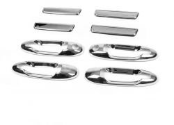 Chrome-plated door handle trim Toyota Land Cruiser 100 made of ABS plastic фото 0
