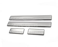 Door sill plates Nissan Qashqai 2007-2010 - type: 4 pcs фото 0