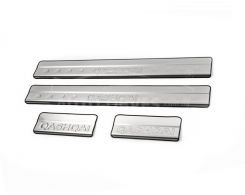 Door sill plates Nissan Qashqai 2014-2021 - type: 4 pcs фото 0