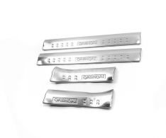 Door sill plates Nissan Qashqai 2014-2021 - type: plastic фото 0