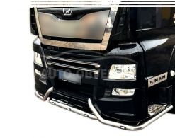 Front bumper protection MAN TGX, TGS euro 6 - additional service: installation of diodes photo 0