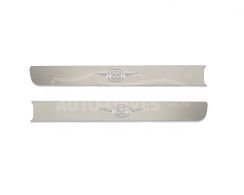 Covers on the DAF XF euro 6 spoiler - type: 2 pcs фото 0
