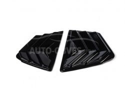 Covers on the triangles of mirrors Honda Civic Sedan 2013-2016 - type: 2 pcs abs фото 0