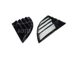 Covers on the triangles of mirrors Honda Civic Sedan 2006-2012 - type: 2 pcs abs фото 0