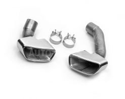 Exhaust tips BMW X5 F15 2013-2018 - type: for M - package 2 pcs stainless steel фото 0