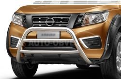 Кенгурятник Nissan Navara 2016-... - тип: на 2 перемычки фото 0