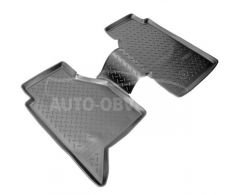 Floor mats Nissan Navara 2005-2014 rear pair - type: model фото 0