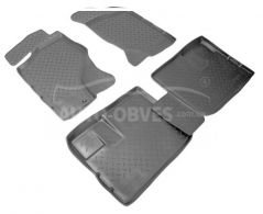 Floor mats Nissan NP300 2007-2014 - type: set, model фото 0