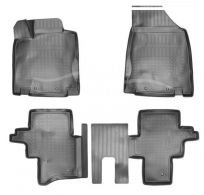 Floor mats Nissan Pathfinder R52 2015-... set 5 seats - type: model фото 0