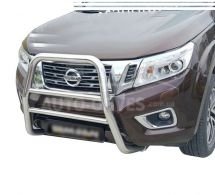 High lift bar Nissan Navara 2016-... - type: without grill фото 0