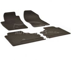 Floor mats rubber Nissan Pathfinder, 4 pcs фото 0