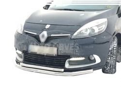 Подвійна дуга Renault Scenic III 2009-2015 - тип: на трубках фото 0