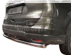 Rear bumper protection Nissan X-Trail 2017-2021 - type: single pipe фото 0