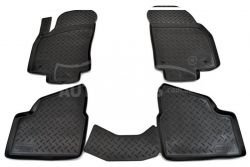 Floor mats Opel Astra H HB 2004-2013, Opel Astra H SW 2007-2013 - type: model фото 0