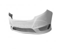 Front bumper Renault Master 2010-... - type: amg overlay, for painting фото 0