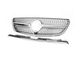Mercedes Vito radiator grille - type: diamond for Vito w447 фото 0