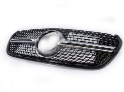 Radiator grille Mercedes X class - type: diamond фото 0