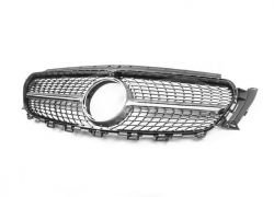 Radiator grille Mercedes E class w213 - type: diamond silver 2016-2018 фото 0