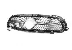 Radiator grille Mercedes E class w213 - type: diamond silver 2020-… фото 0