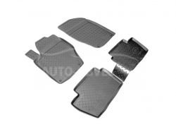 Floor mats Peugeot 308 2007-2013 - type: set, model фото 0