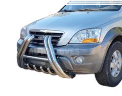 Front bumper protection Kia Sorento 2003-2009 фото 0