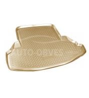 Trunk mat for Honda Accord VII 2003-2008 - type: model, color: beige фото 0