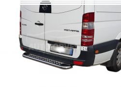 Mercedes Sprinter rear bumper protection - type: footrest фото 0