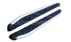 Profile running boards Peugeot Partner 2002-2007 - Style: Range Rover фото 0