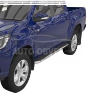 Side steps Toyota Hilux 2020-... - Style: Classic фото 0
