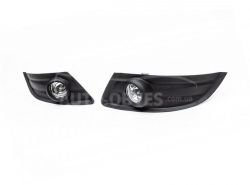 Fog lights Renault Logan MCV 2008-2012 - type: with led lamp фото 0