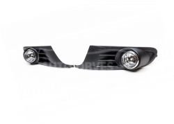 Fog lights Volkswagen Golf 6 - type: with inserts with led lamp фото 0