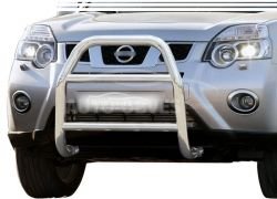 High bumper bar Nissan X-Trail t31 2007-2014 - type: without grill фото 0