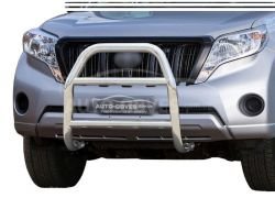 High bull bar Toyota Prado 2014-2018 - type: without grill фото 0