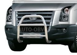 High bull bar Volkswagen Crafter - type: without grill фото 0