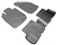 Floor mats Dacia Logan station wagon 2005-2012 - type: set, model фото 0