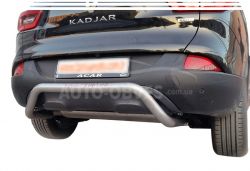 Renault Kadjar rear bumper protection - type: U-shaped фото 0