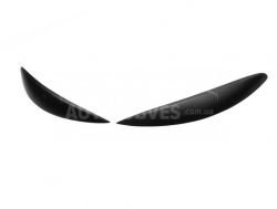 Реснички Mercedes Viano 2004-2015 - тип: прямые черный цвет фото 0