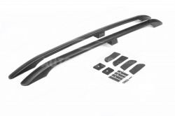 Roof rails Chevrolet Niva - type: abs mounting, color: black фото 0