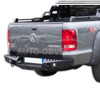 Rear power bumper for Volkswagen Amarok 2010-2022 photo 0