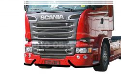Scania R, G bumper protection - color: black - additional service: LED installation -> 3-5 working days фото 0