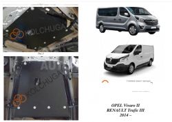 Protection of the fuel filter and lambda probe Renault Trafic 2015-... mod. V-all фото 0